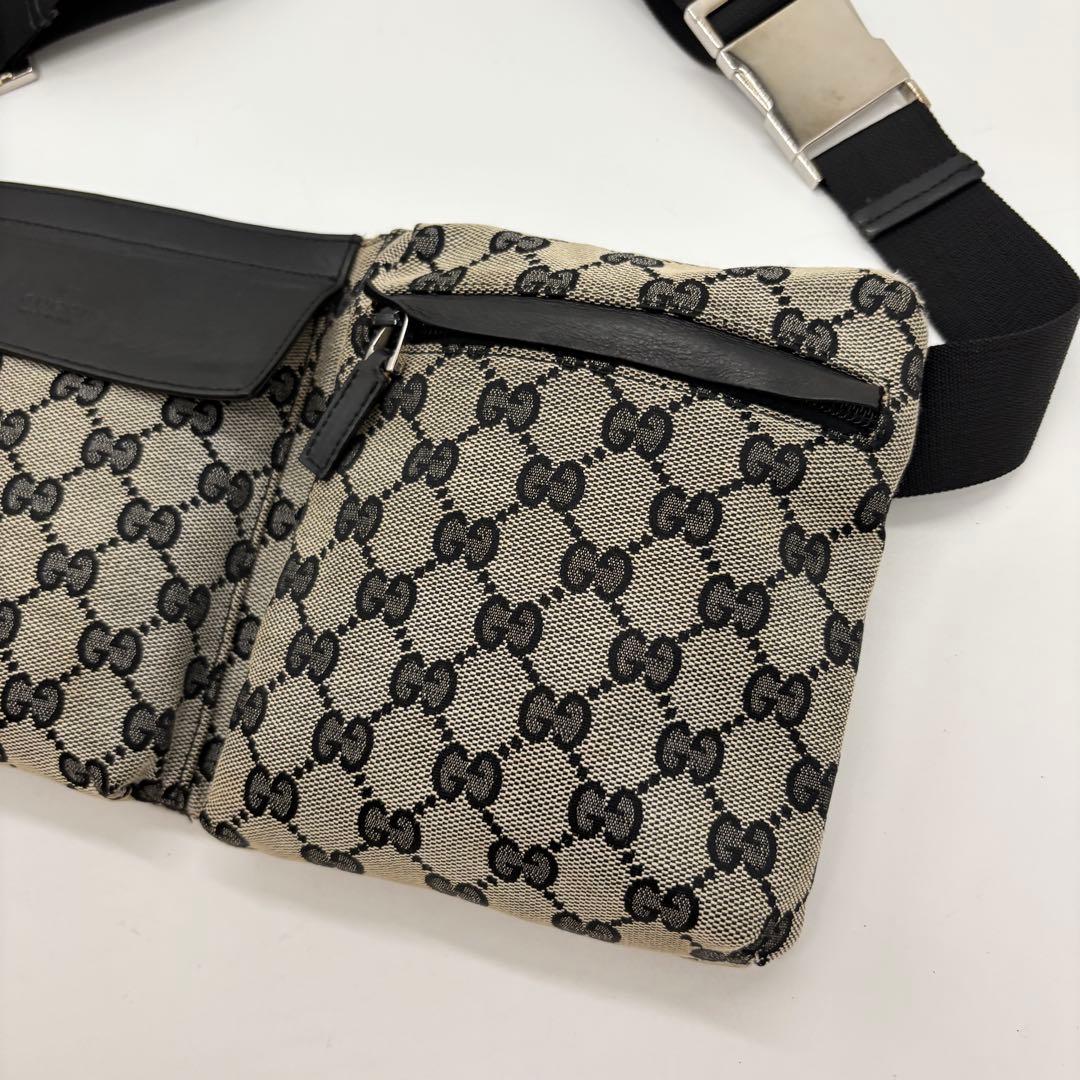 美品 ✨ GUCCI ボディバック ウエストポーチ GG柄