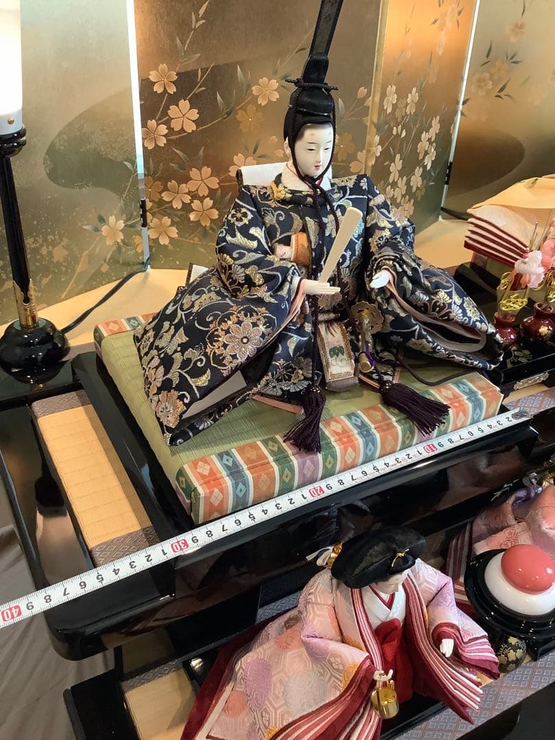 三段飾り 平安優香作　雛人形　ひな祭り　美品