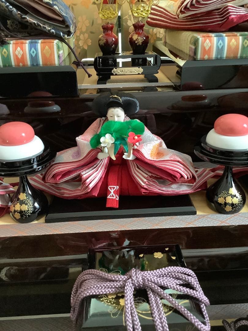 三段飾り 平安優香作　雛人形　ひな祭り　美品