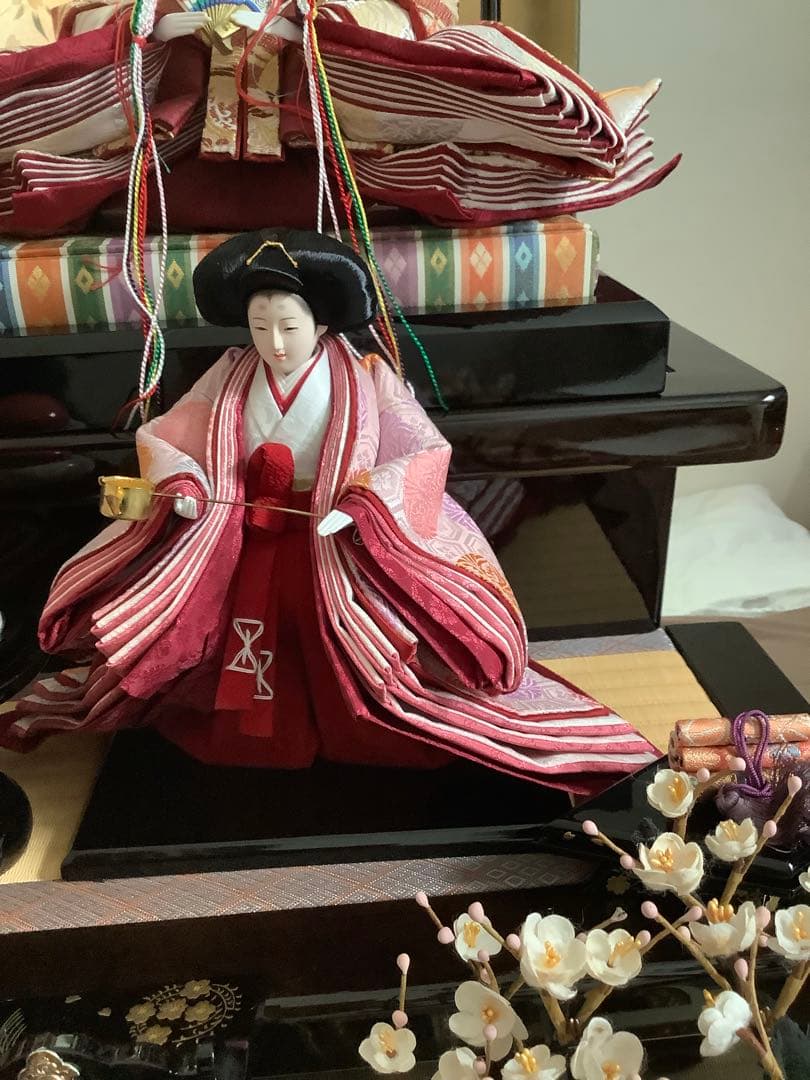 三段飾り 平安優香作　雛人形　ひな祭り　美品