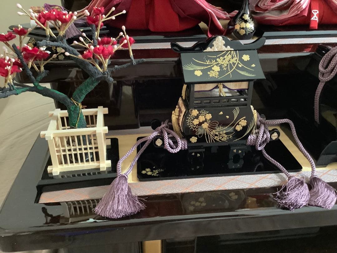 三段飾り 平安優香作　雛人形　ひな祭り　美品