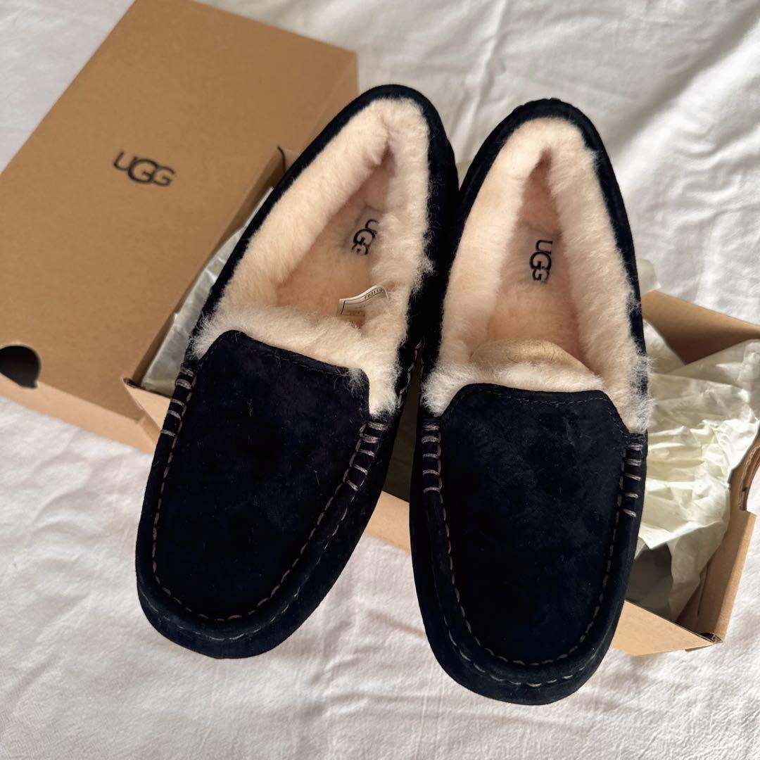 新品未使用　UGG アグ　アンスレー　モカシンシューズ　スウェード　23cm