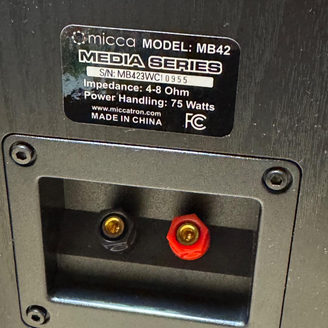 C*】様 Micca MB42 小型 ブックシェルフ スピーカー