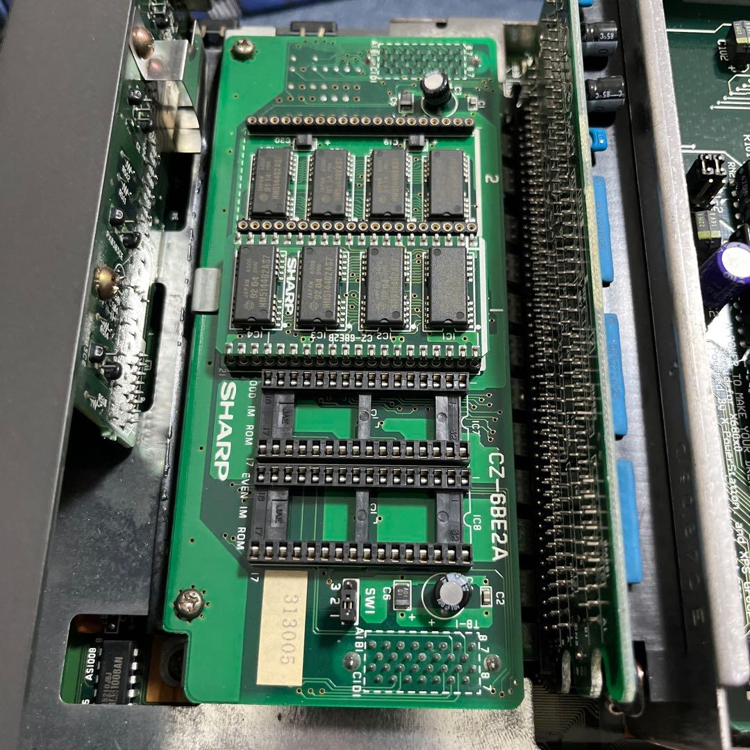 X68000 XVI ＋ネレイド（USB/LAN/メモリ）＋MIDI♦︎ジャンク