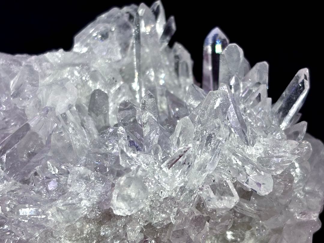 【希少】水晶 クラスター (ミナスジェライス州)原石 マーカサイトインクォーツ