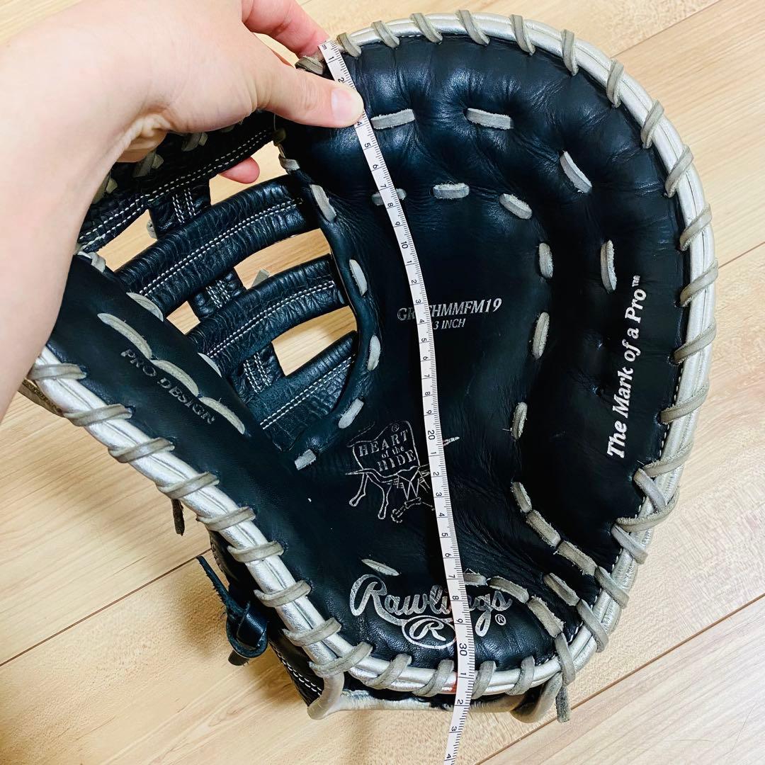 ★美品★ローリングス 一般 軟式グローブ HOH ファーストミット クロコダイル