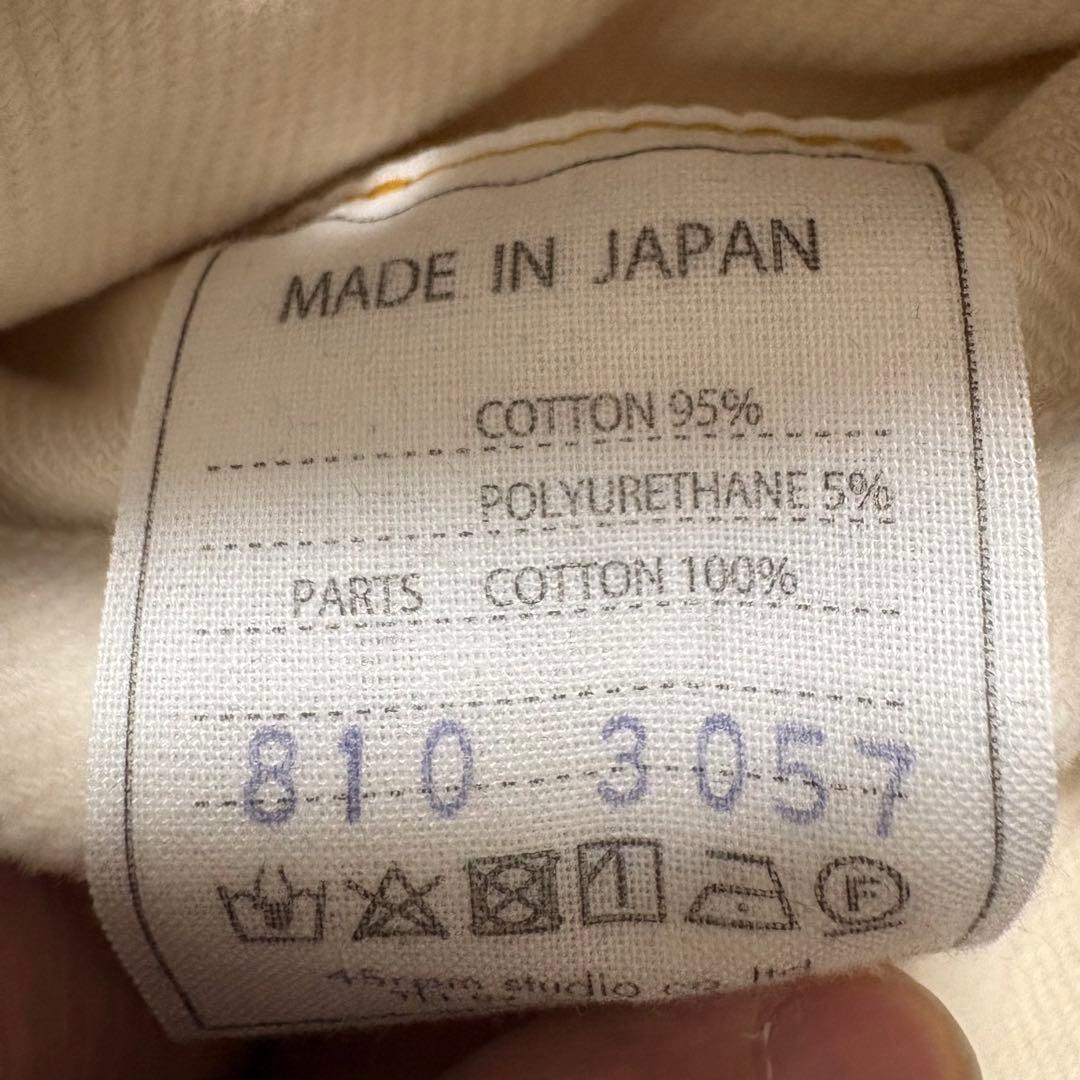 新品 未使用 45R 日本製 コットンストレッチ ワークシャツ レディース