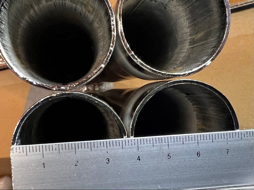 ホンダ CBX400F RPM 正規新品リアマフラー 復刻版ステッカー付き