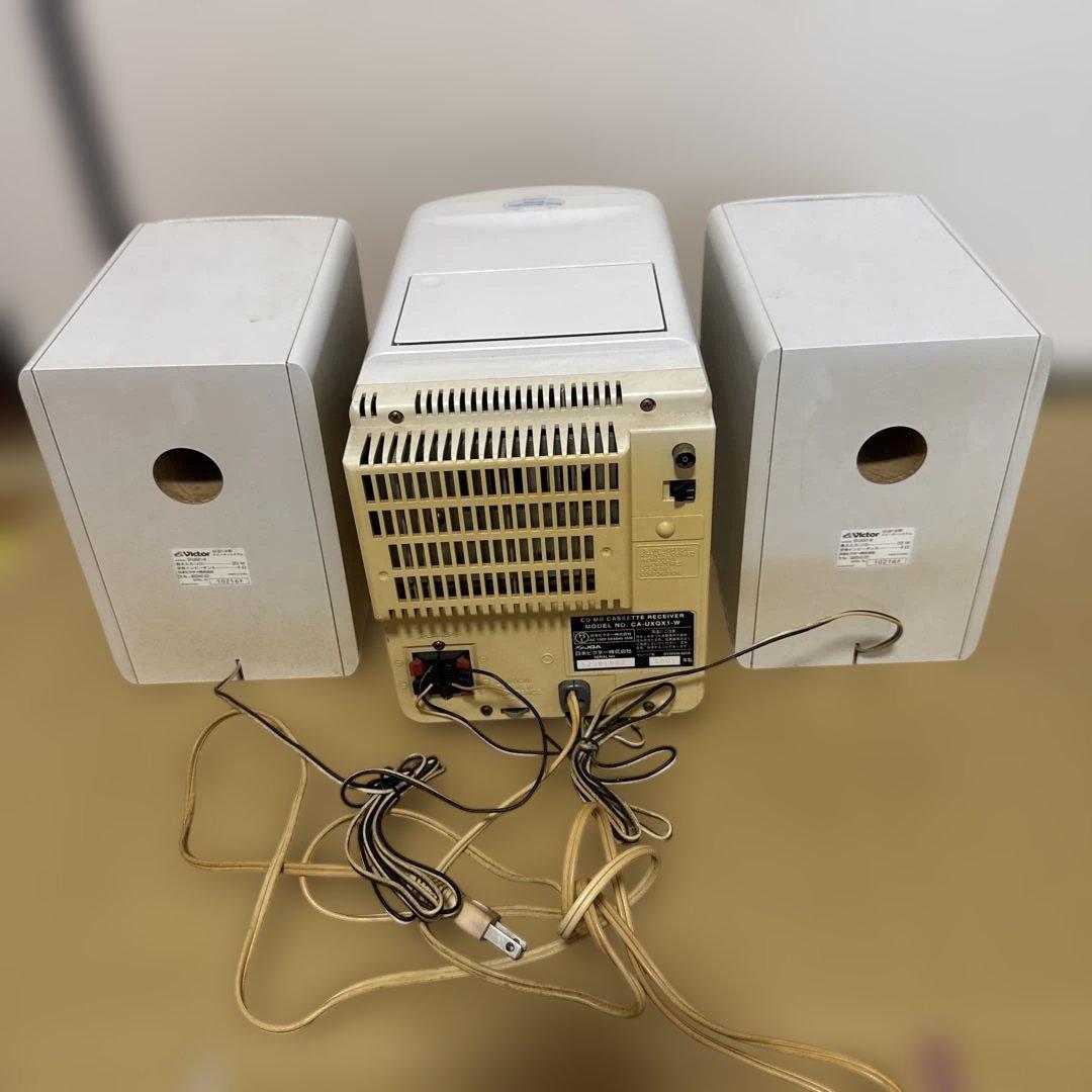 MD CDミニコンポ Victor UX-Q1-W『説明書付き』