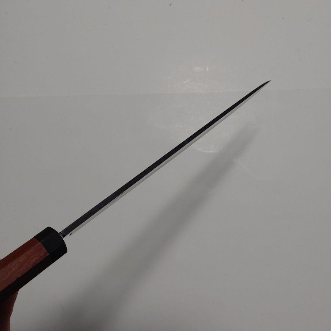 片刃包丁 左黒打柳刃② 北岡英雄作