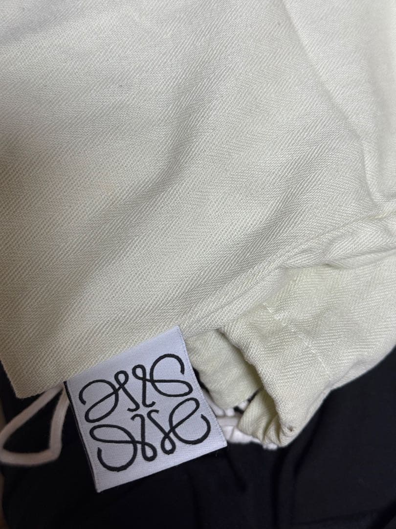 LOEWE イエロー かごバッグ