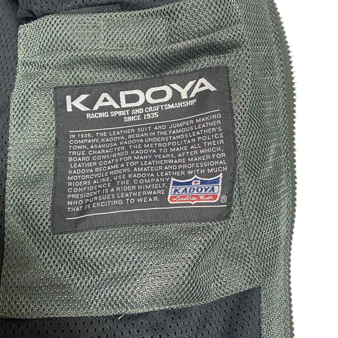 KADOYA カドヤ　ライダー　メッシュジャケット　プロテクター