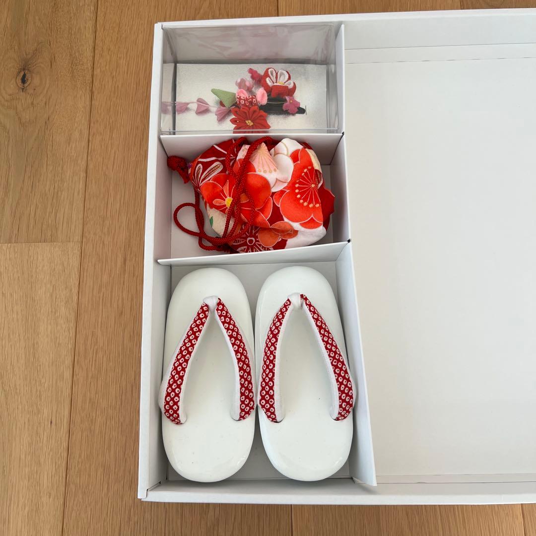 七五三 着物 3歳 祝い着・被布セット 正絹 女の子