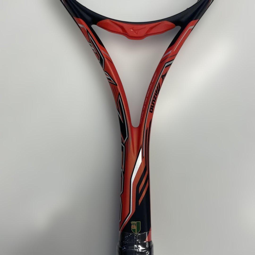 Mizuno 軟式テニスラケット オレンジ　 後衛におすすめ