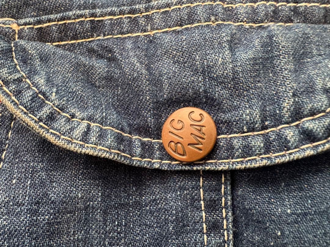 ビックサイズ　BIGMACオーバーオール 60s