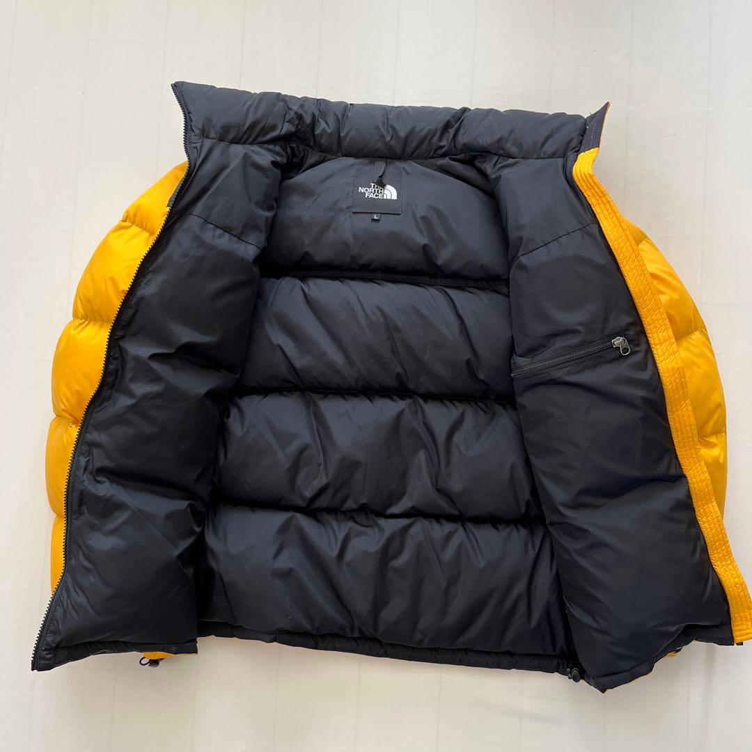THE NORTH FACE ヌプシ ダウンジャケット イエロー
