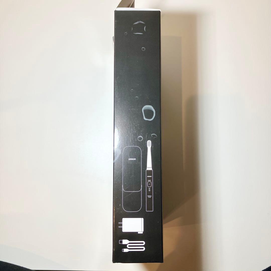 【新品未使用】オムロン 音波式電動歯ブラシ HT-B601-BK メディクリーン