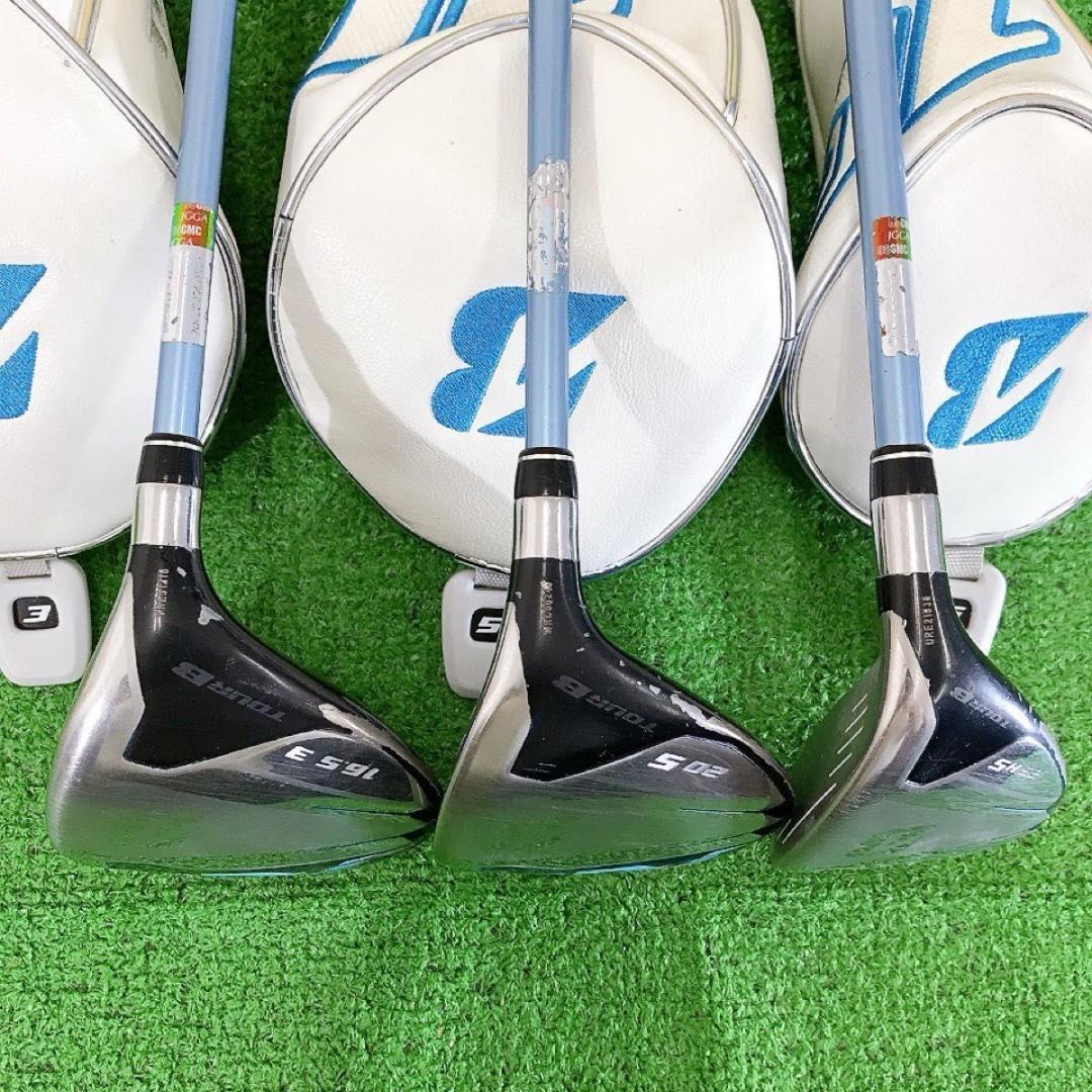 チ71★ブリヂストン TOUR B JGR 2017 レディース ウッド系3本A