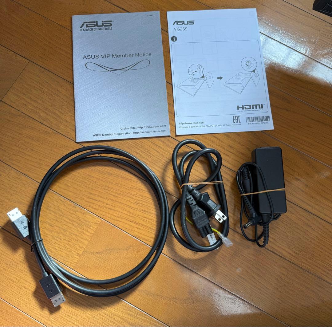 ASUS TUF VG259QR ゲーミングモニター