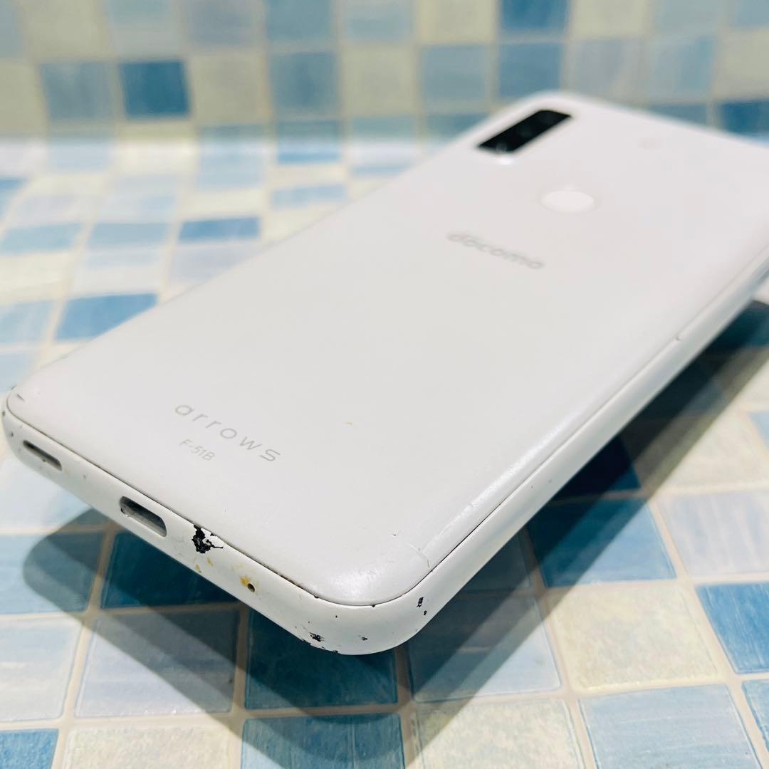 SIMフリー arrows We 64GB ホワイト 電池良好
