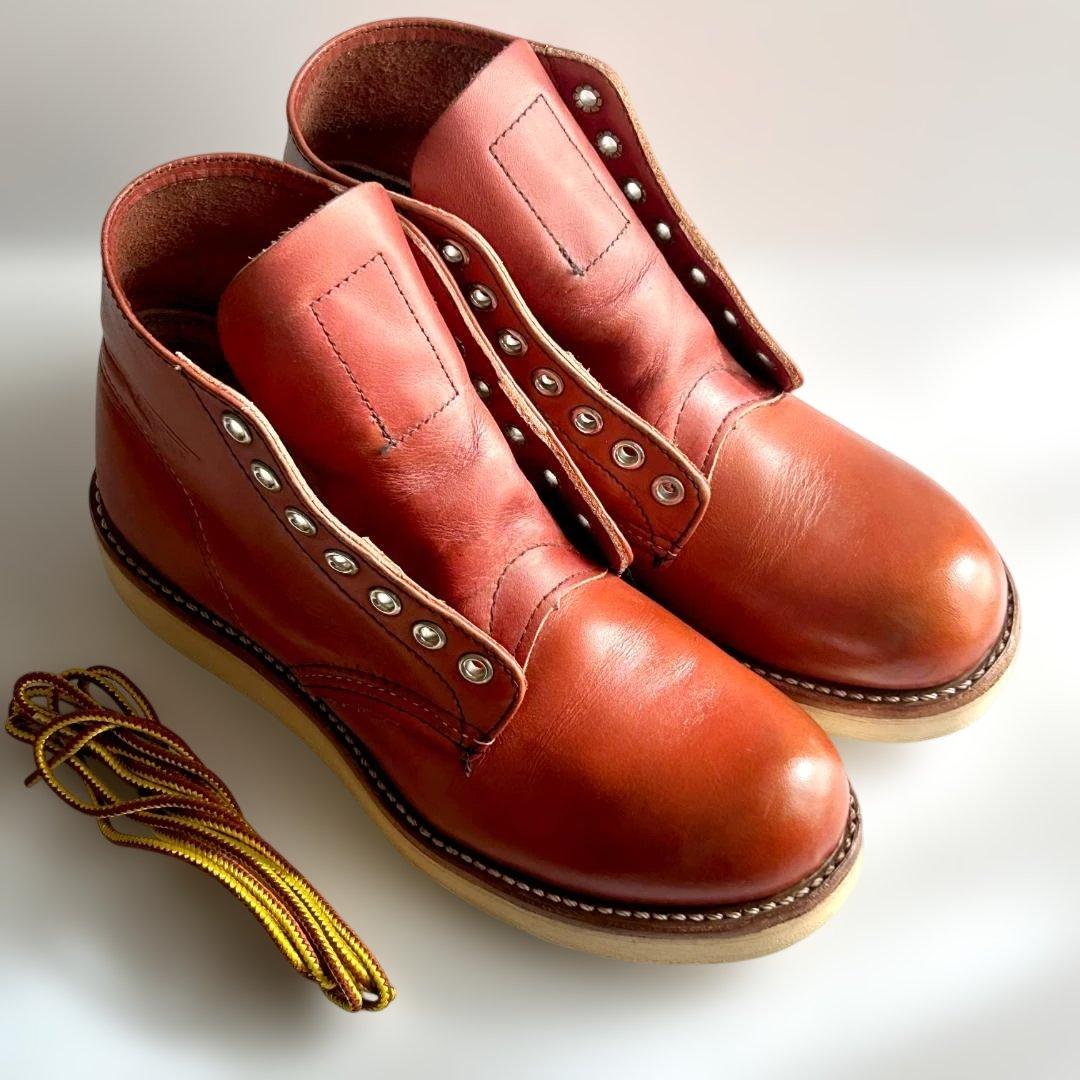 RED WING 8166 US4.5D プレーントゥ クラシックラウンド