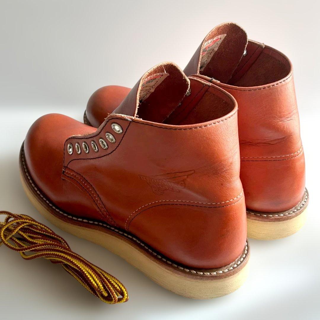 RED WING 8166 US4.5D プレーントゥ クラシックラウンド
