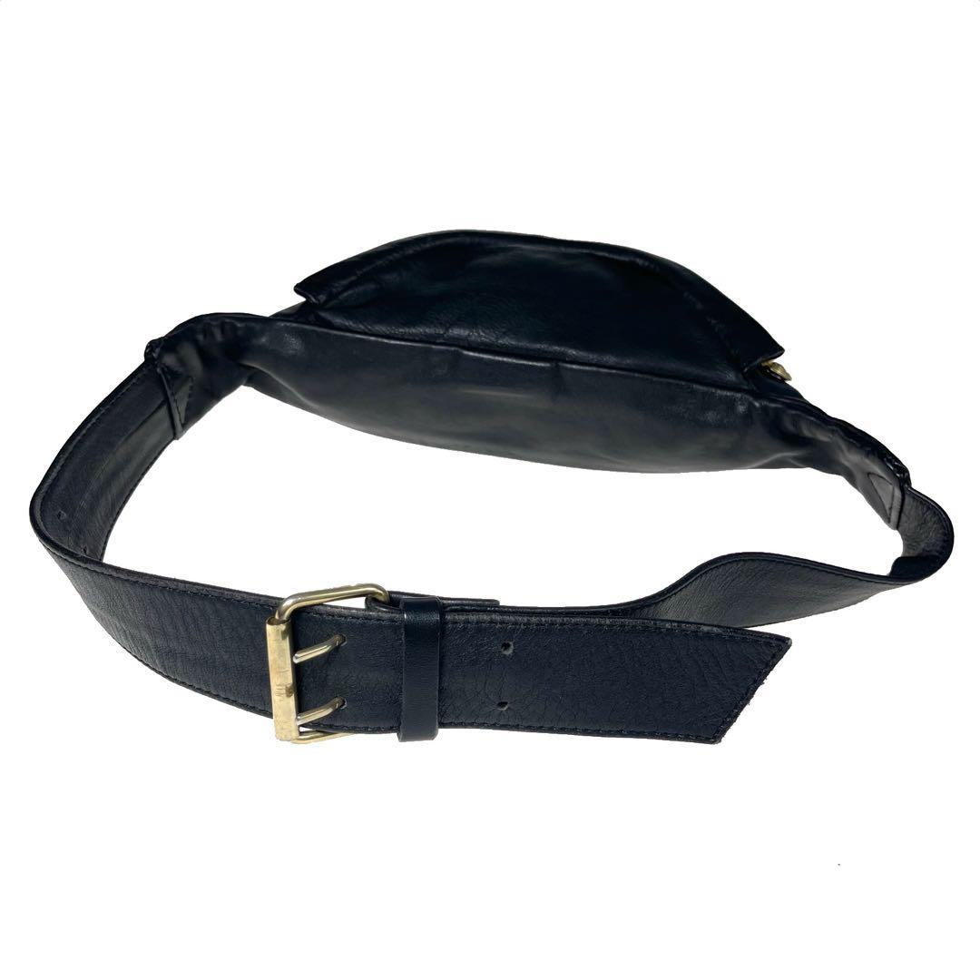 VERSACE ウエストバッグ メデューサ レザー a531