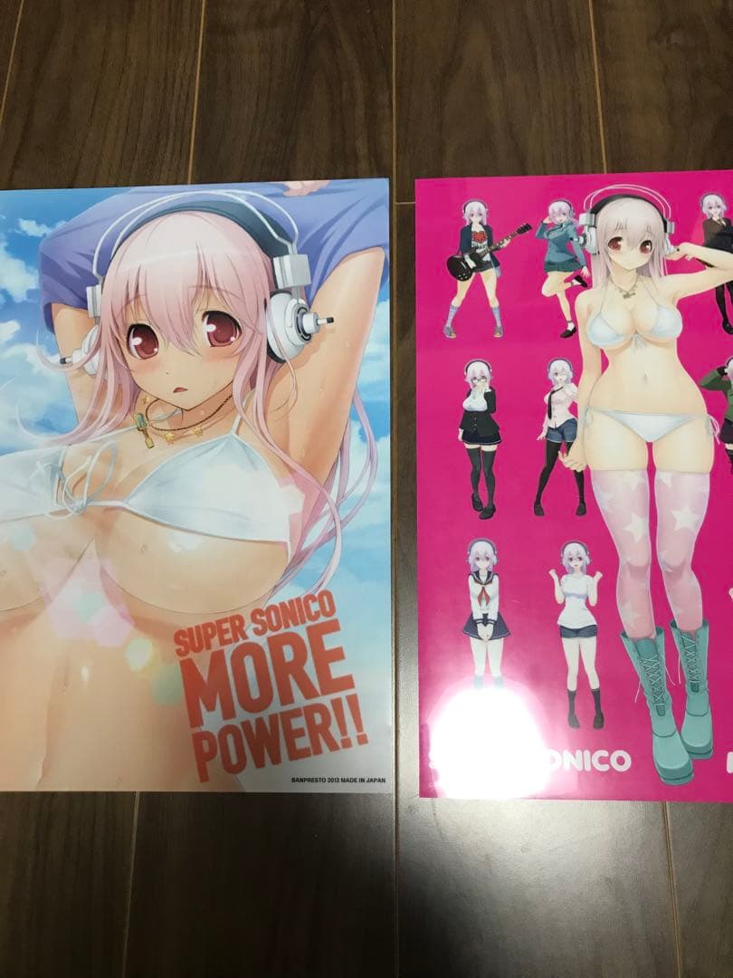 18000円売却済。SUPER SONICO ポスターセット