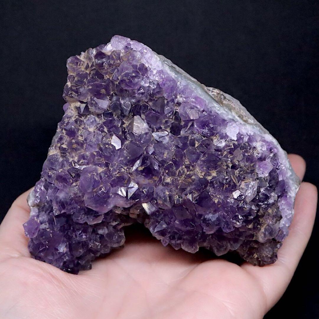 ウルグアイ産 アメジスト クリスタル 452.8g AMT246 天然石 原石