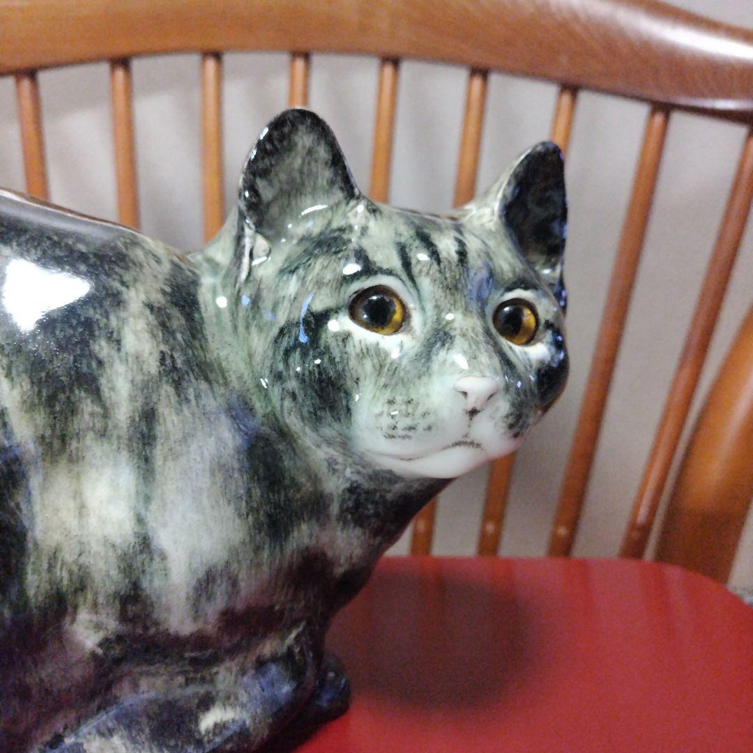 ウィンスタンレイキャット（ケンジントンキャット）ヴィンテージNo.40の猫の置物