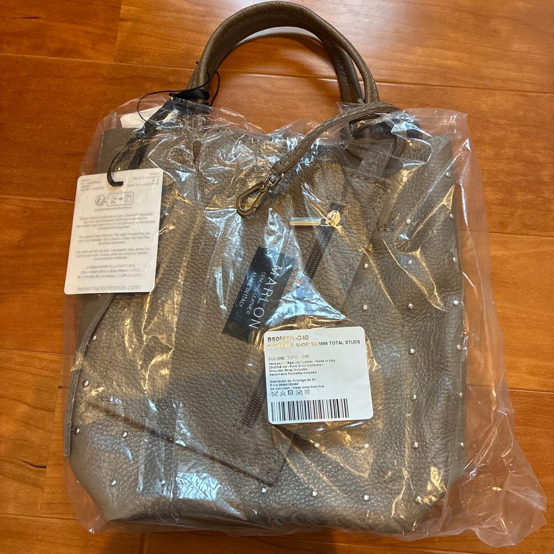 MARLON FIRENZE マーロンフィレンツェ レザーハンドバッグショルダー