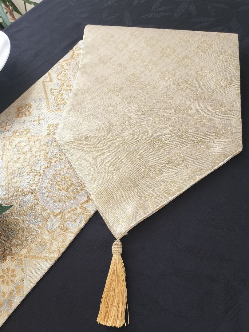 Fei1213　A885★逸品‼️クリスマス‼️テーブルランナー2m4cm