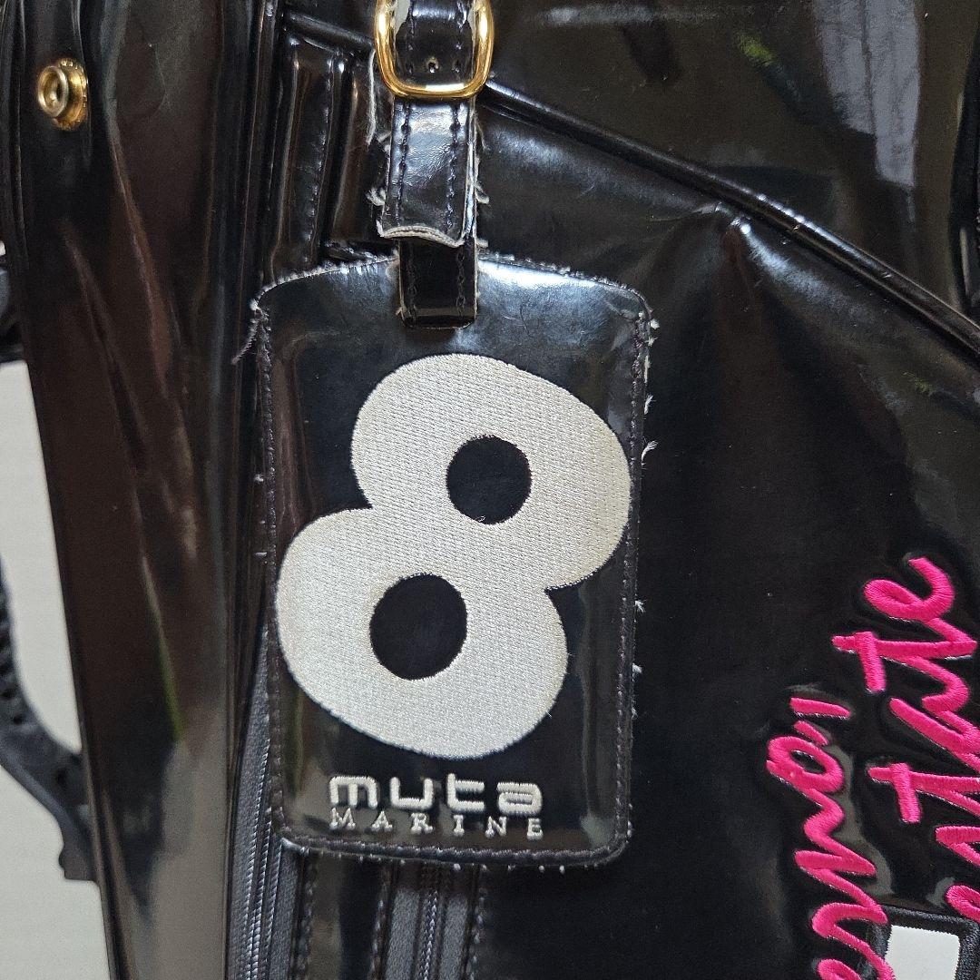 muta marine ブラックゴルフバッグ