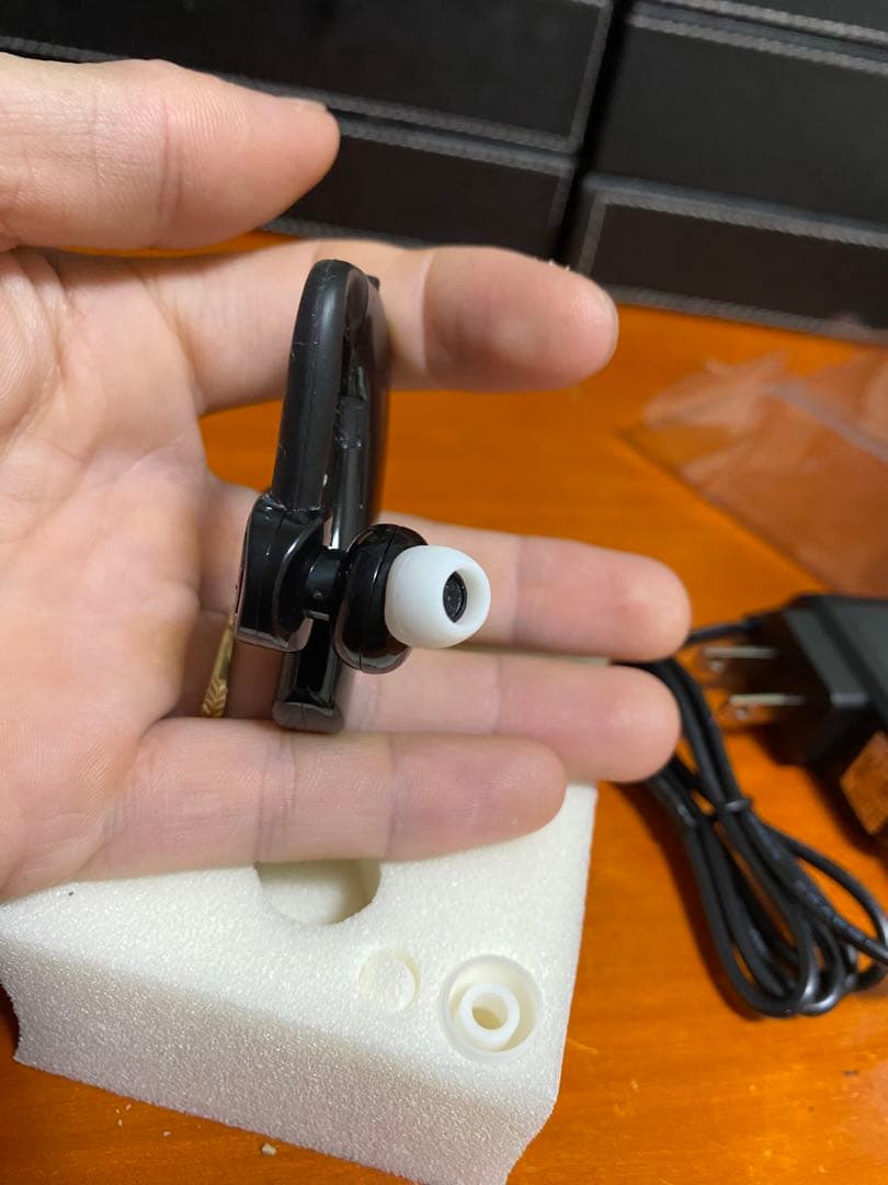 伊吹電子 音声拡聴器 骨伝導耳掛け式 ボン・ボイス 右耳用