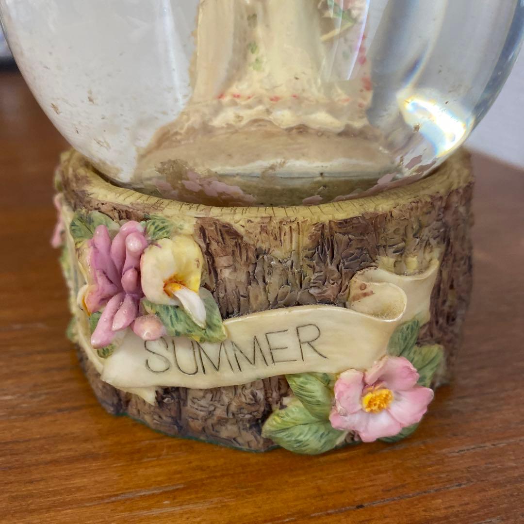 1989 エネスコ　ブランブリーヘッジ スノードーム　スノーグローブ　サマー　夏