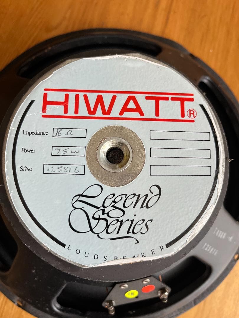 ハイワットスピーカー 2個セット 12インチ　16オーム