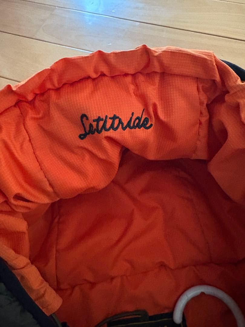 ディカプリオLet it Ride フード付きダウンジャケット グリーン