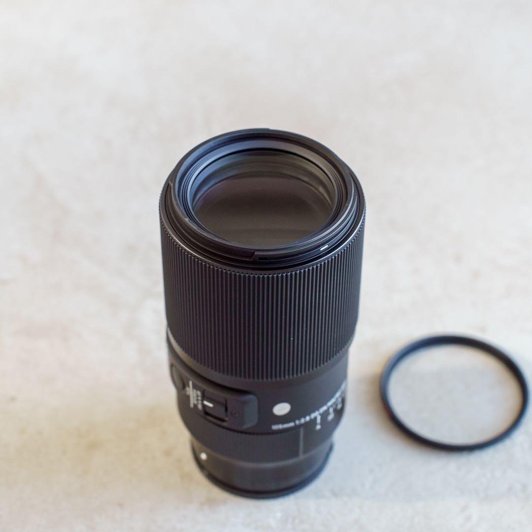美品 SIGMA 105mm F2.8 DG DN MACRO ソニーE