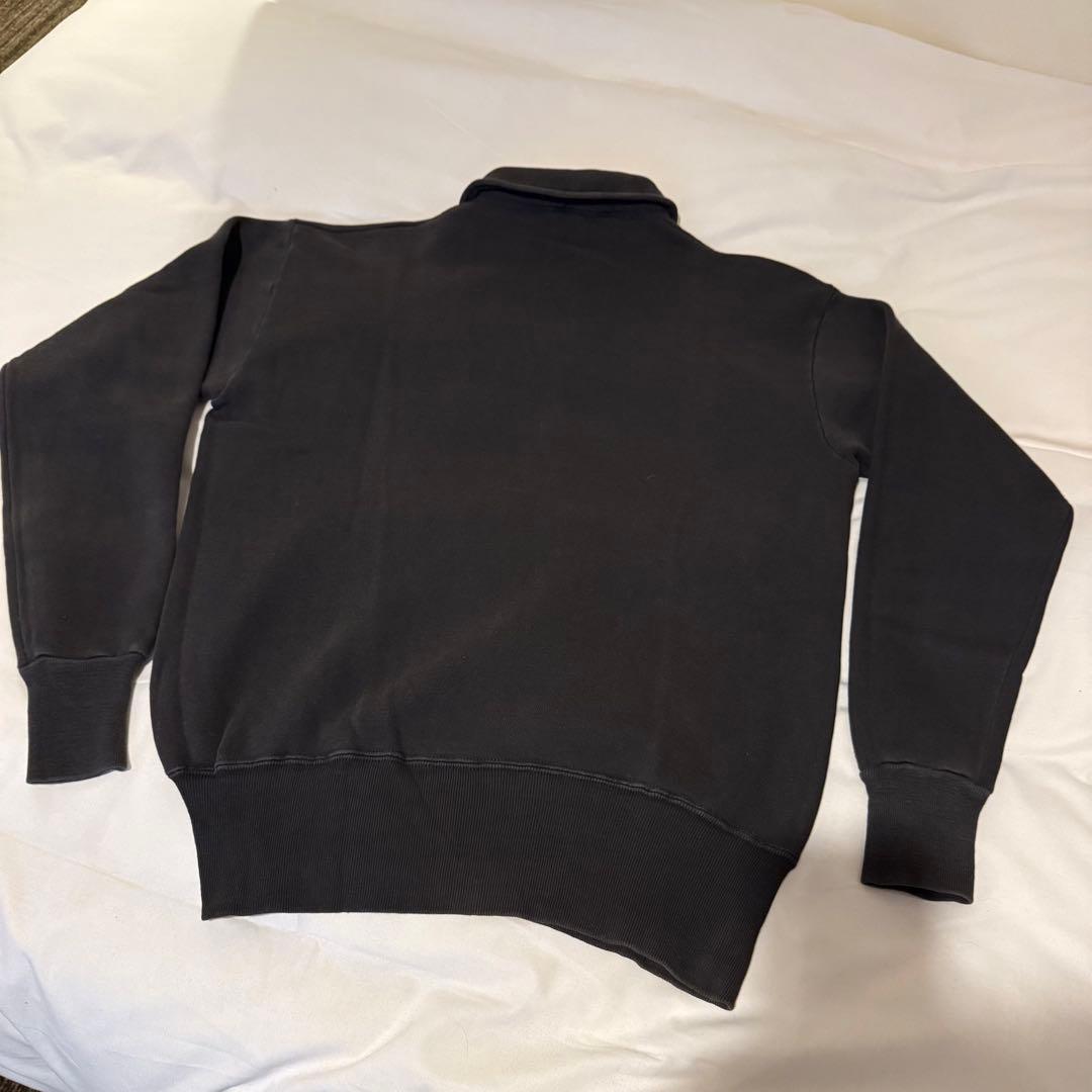 50s 60s ヴィンテージスウェット ハーフジップ スウェット 黒 レア