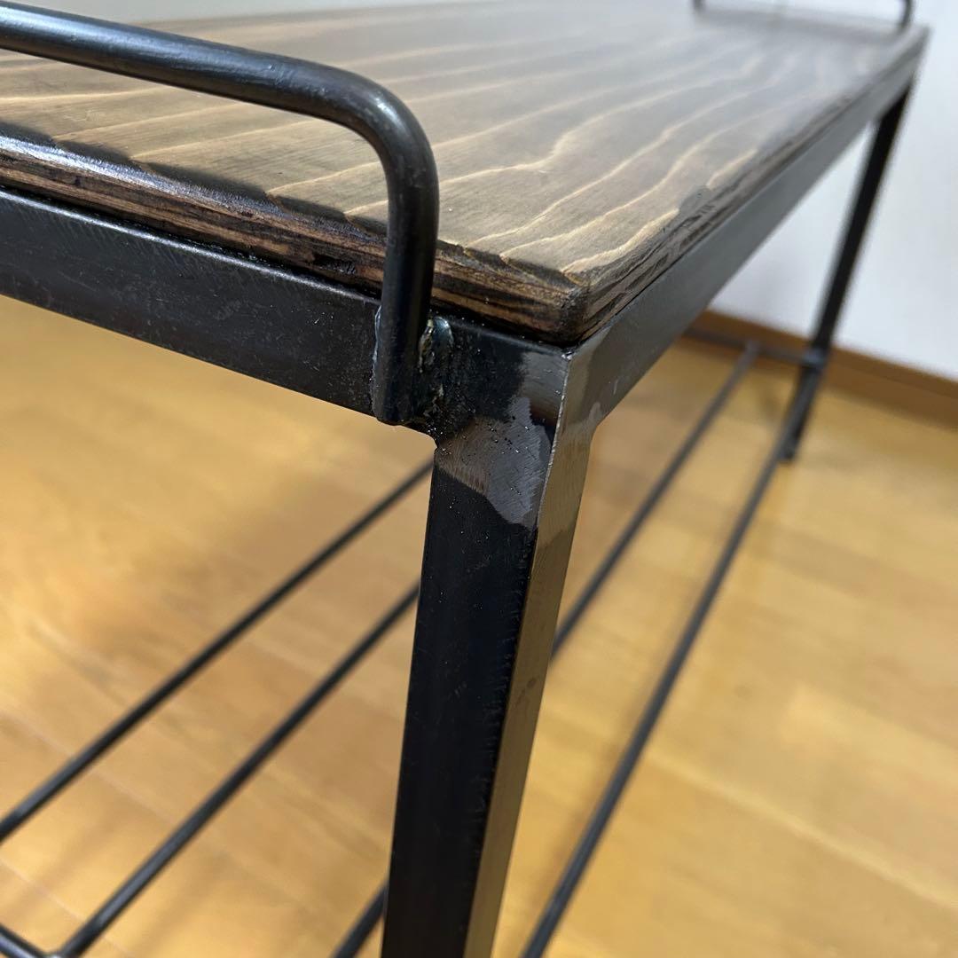 goul4711　訳アリ　アイアンシェルフ　シューズラック　植物棚