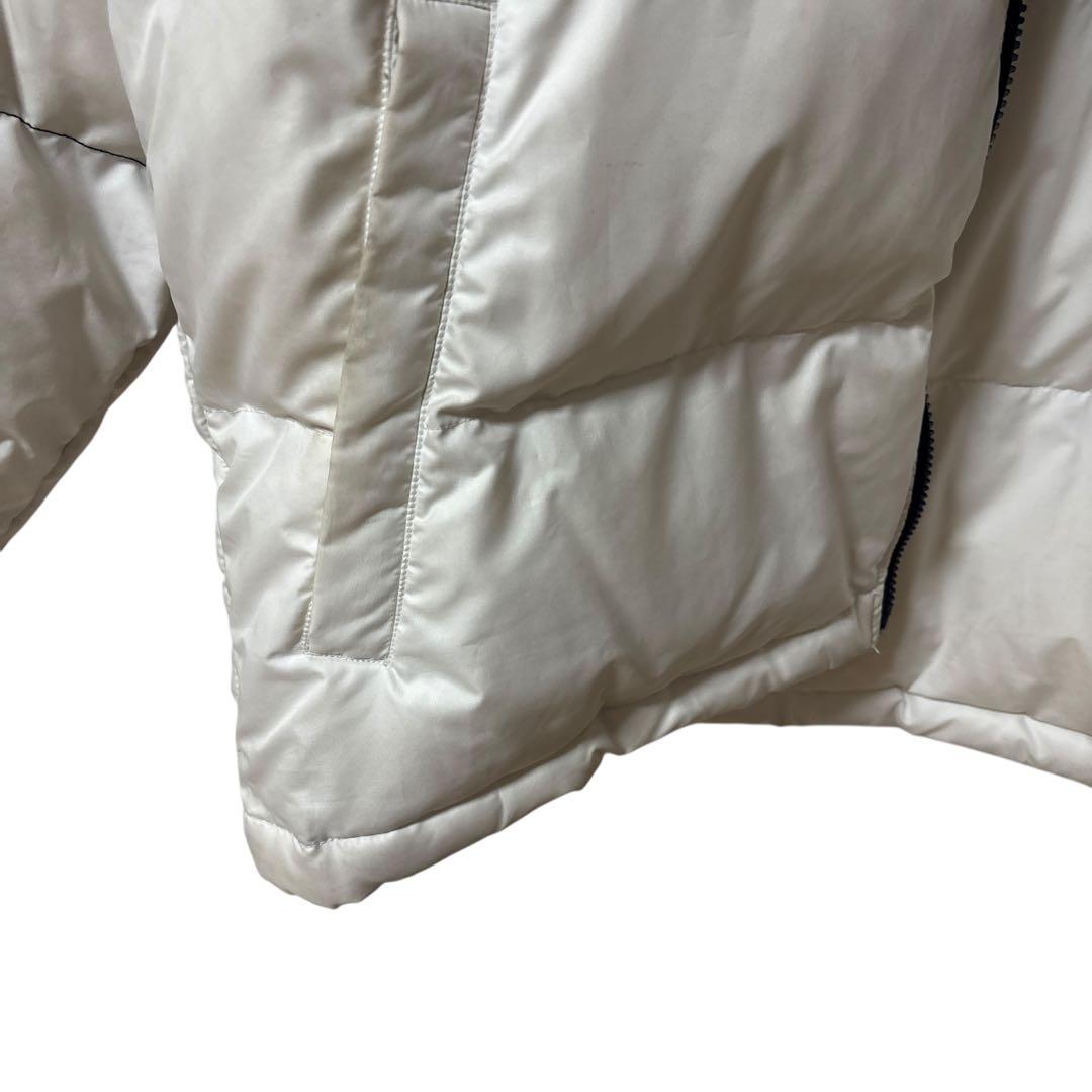 adidas ダウン ジャケット ネイビー/ホワイト 90s ビンテージ