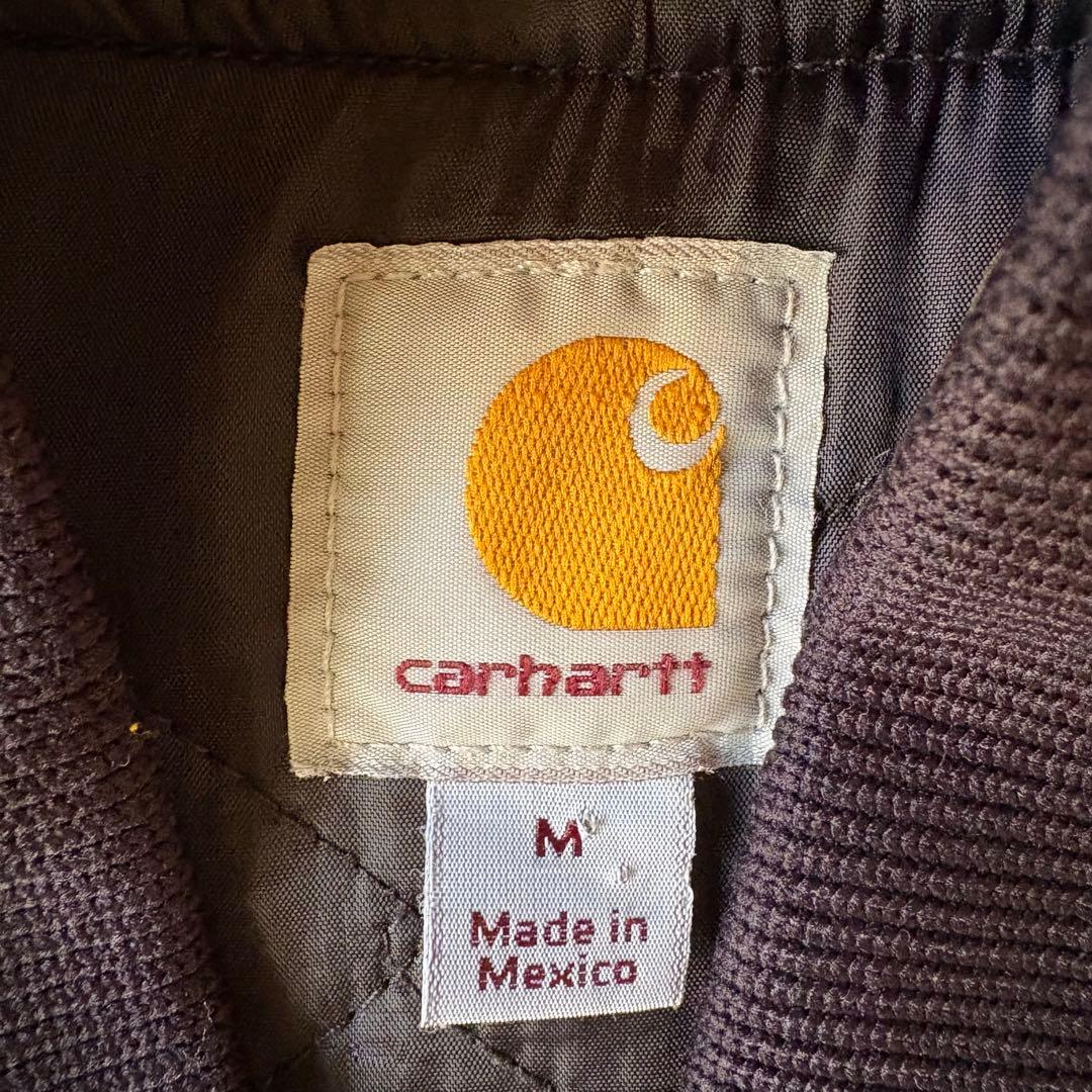 【美品】Carhartt カーハート ダックベスト メキシコ製M ダークネイビー