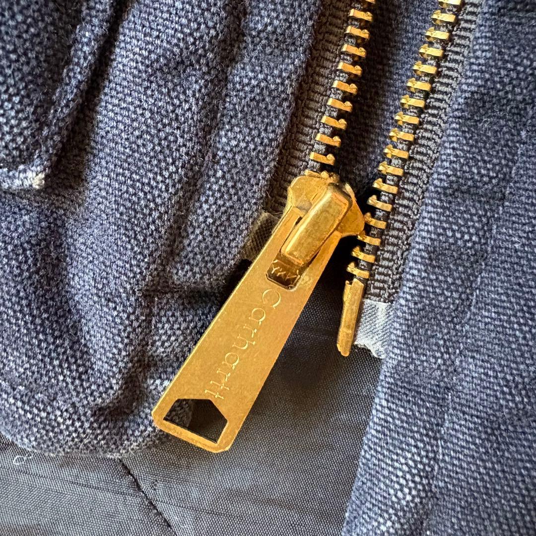 【美品】Carhartt カーハート ダックベスト メキシコ製M ダークネイビー