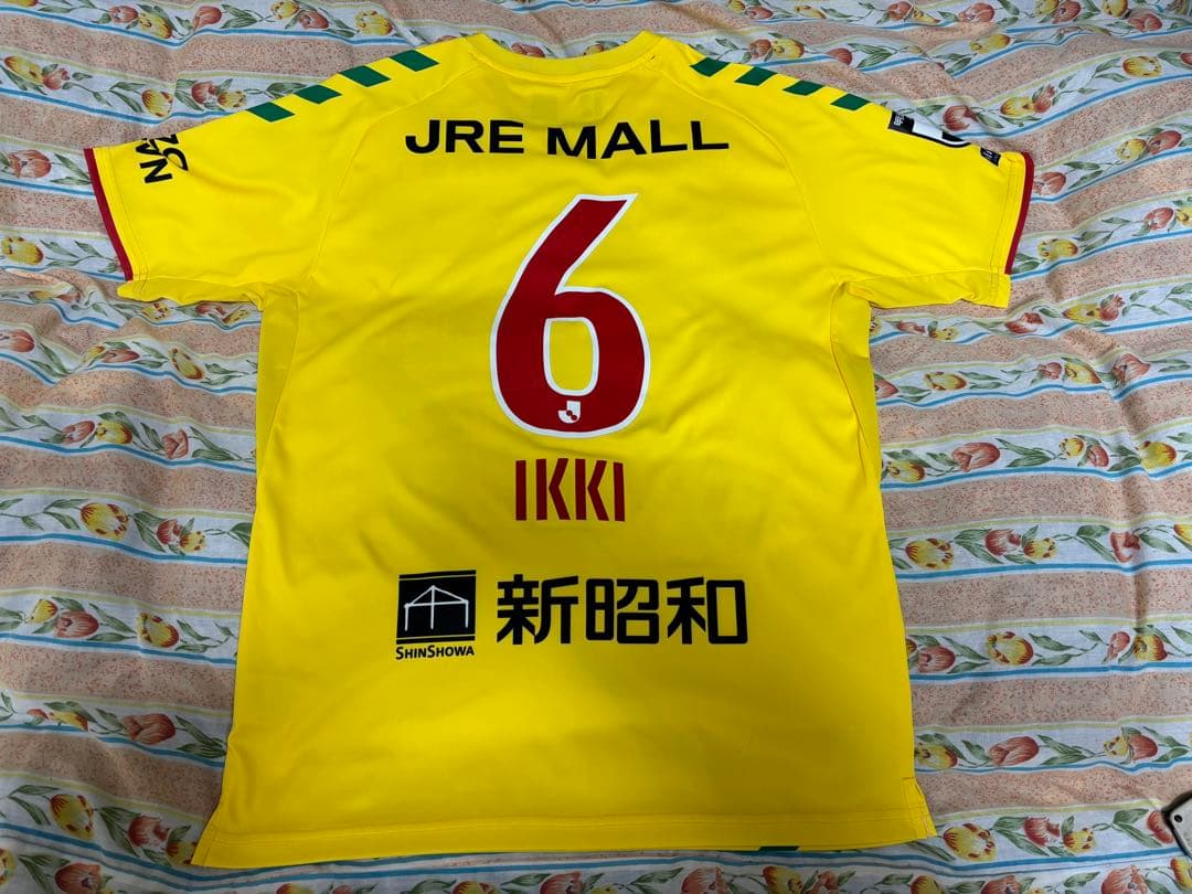 ジェフユナイテッド市原千葉　2022 オーセンティック ユニフォーム　新井一輝