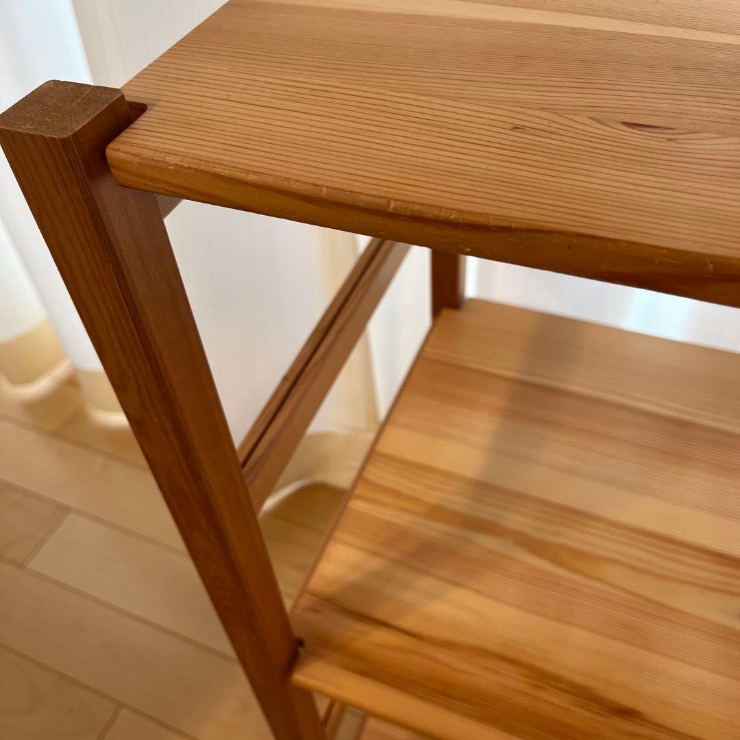 無印良品 パイン材　ユニットシェルフ 幅86×奥行39.5×高さ83cm