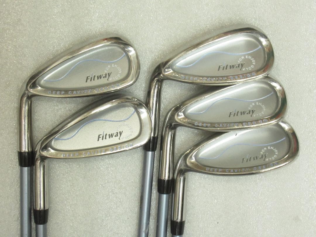 Fitway レディース 左用 ゴルフクラブ 9本セット 一部別メーカー別モデル