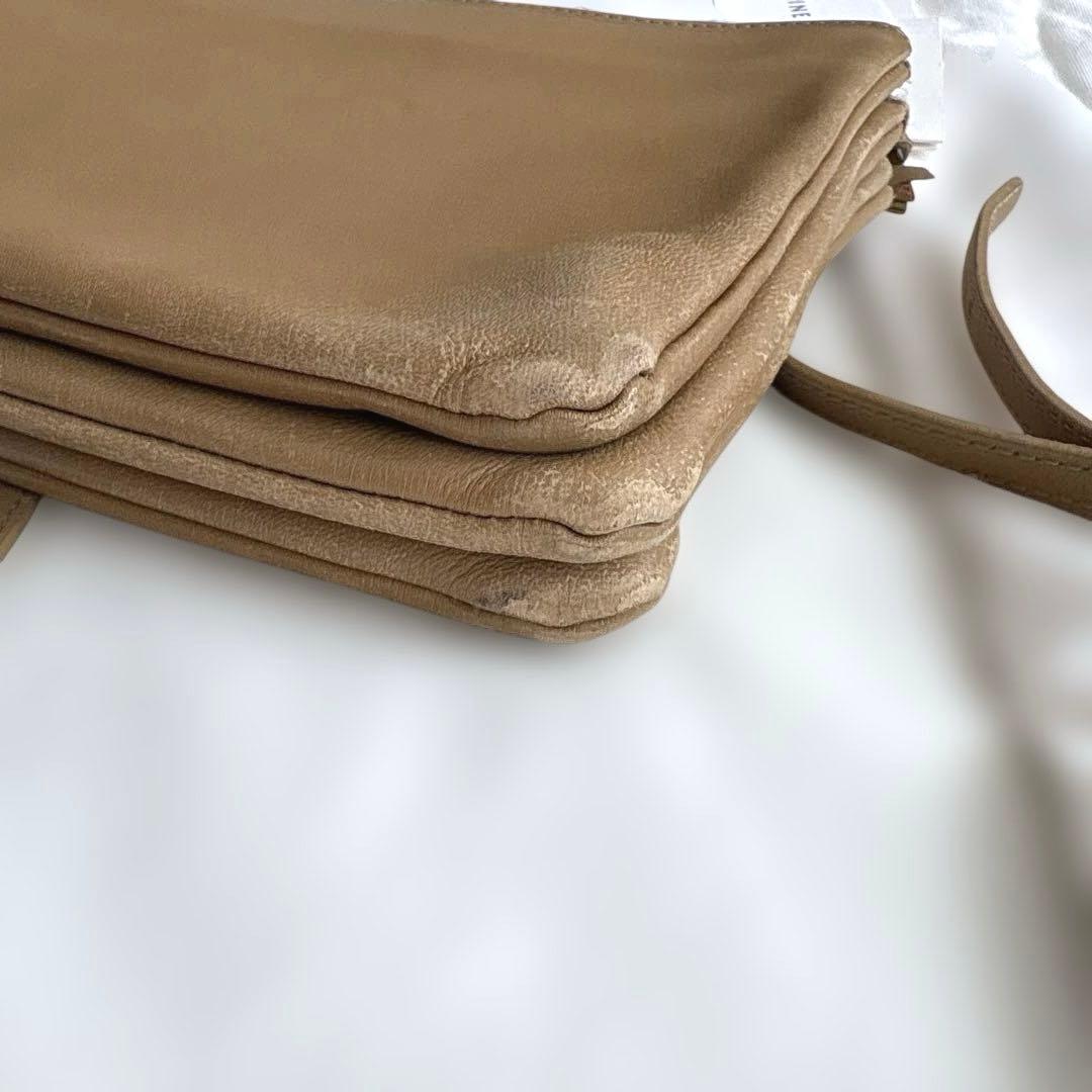 【購入証明書あり】CELINE セリーヌ ショルダーバッグ　トリオ フィービー期