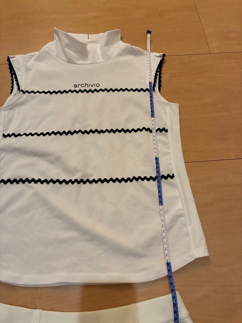 archivio ホワイト タートルネック セット