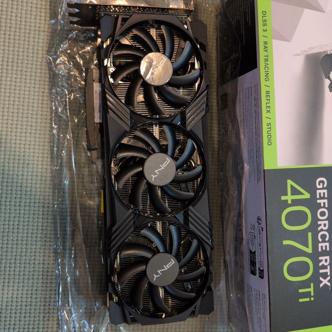 PNY GeForce RTX4070Ti ジャンク