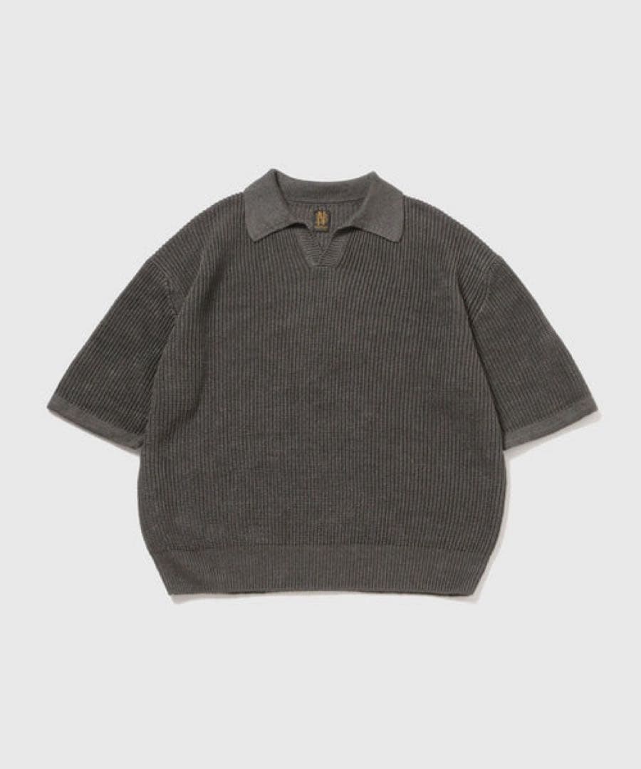 トップス FADE COLOR LINEN HALF SLEEVE SKIPPER